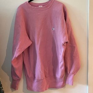 Vintage Pink Champion Sweatshirt